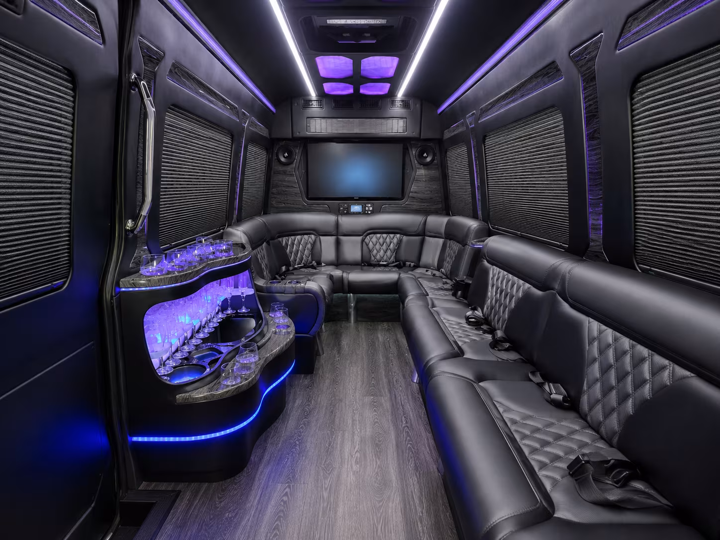 bus rentals for fox theatre and detroit music hall shows