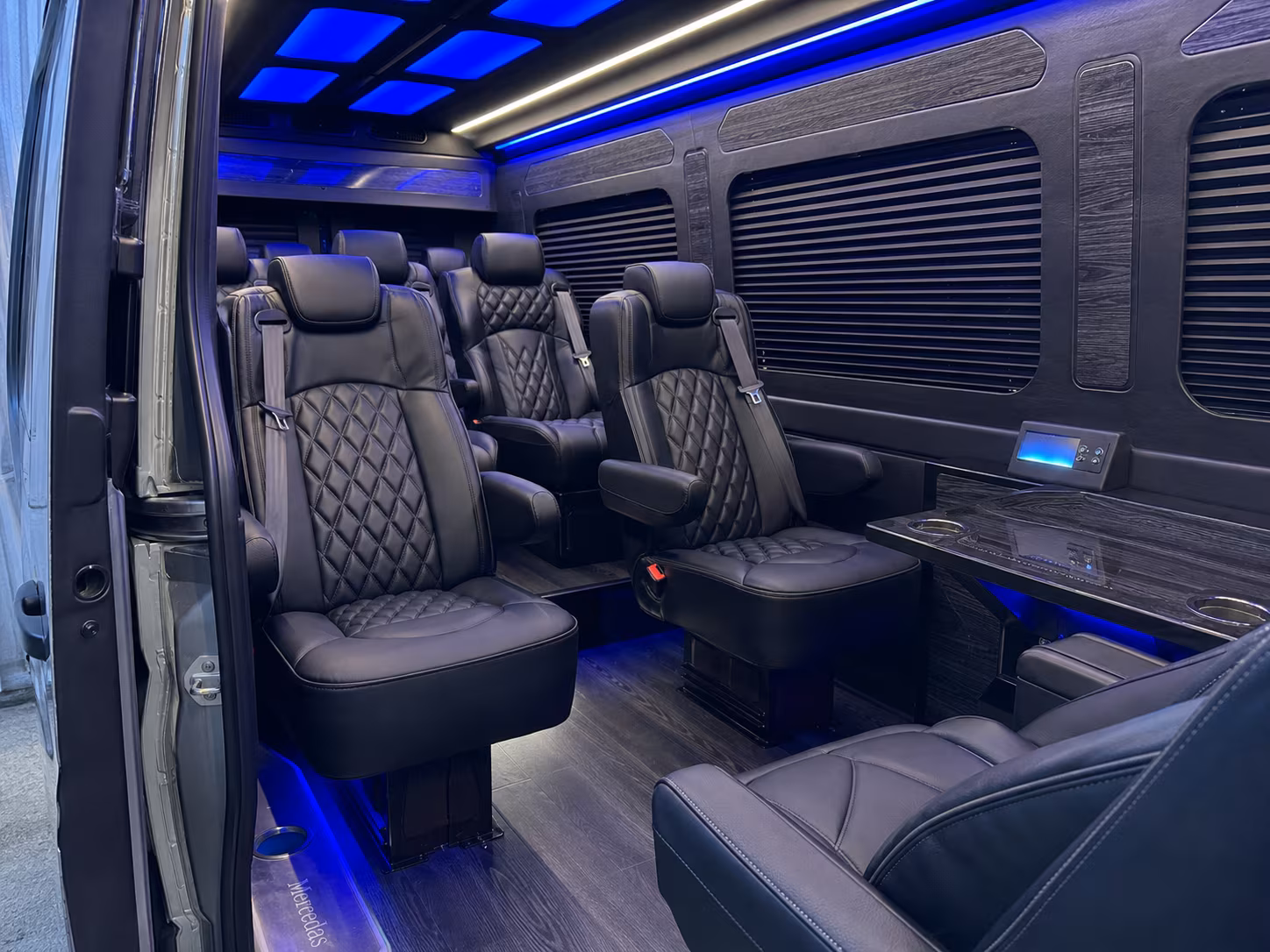 sprinter van transportation for groups and events across taylor