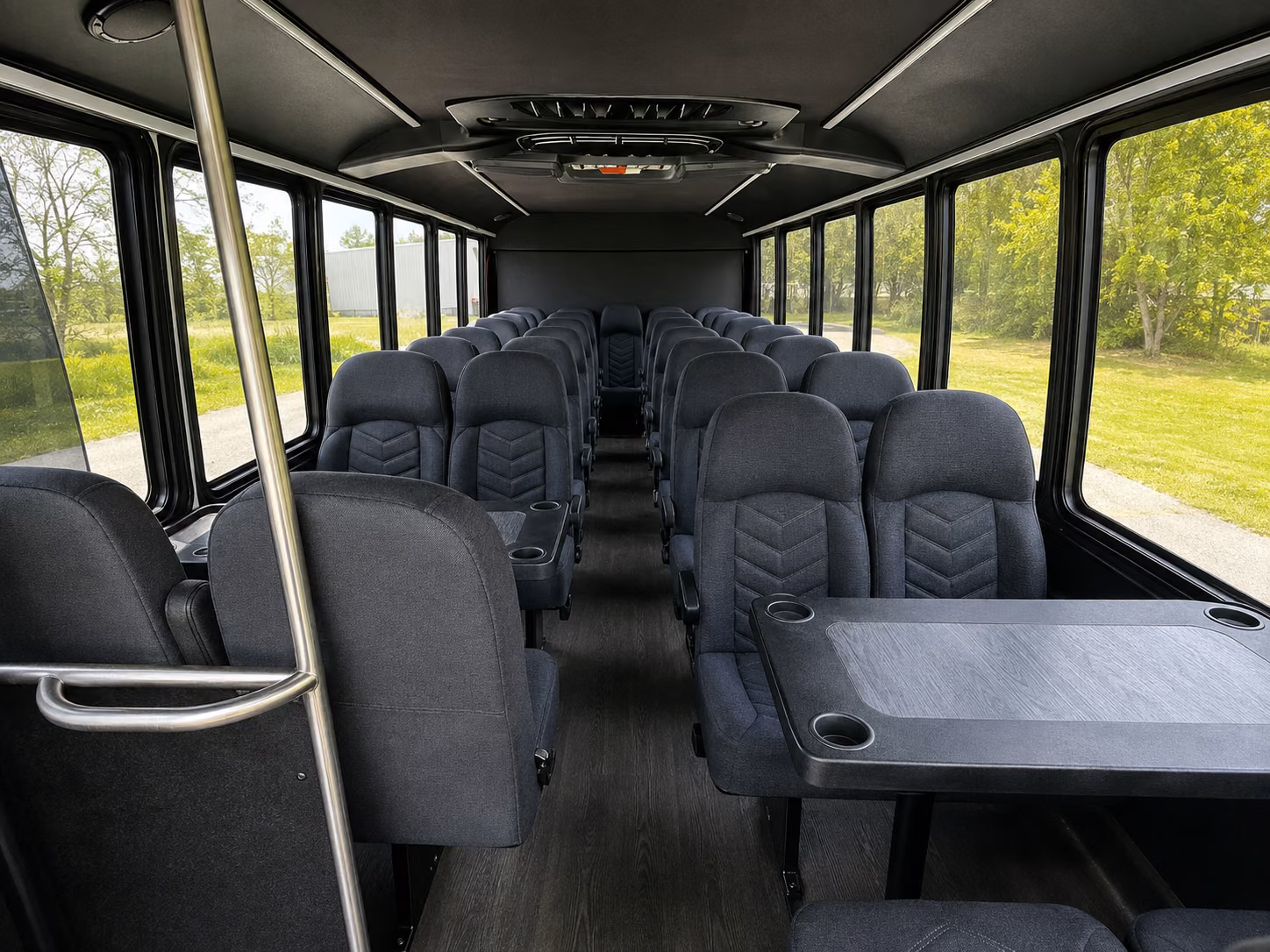taylor 15 passenger minibus interior