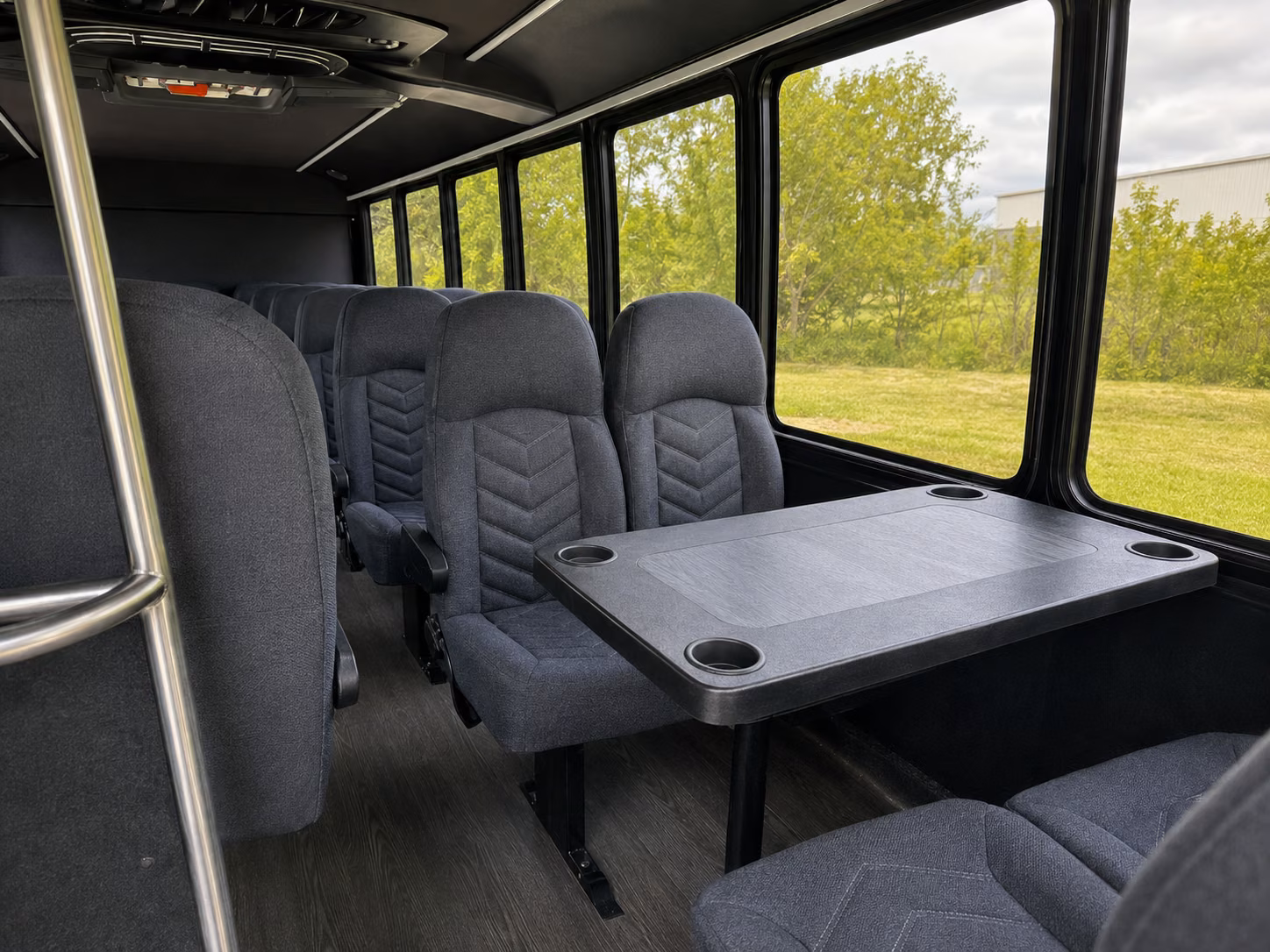 taylor 18 passenger minibus interior