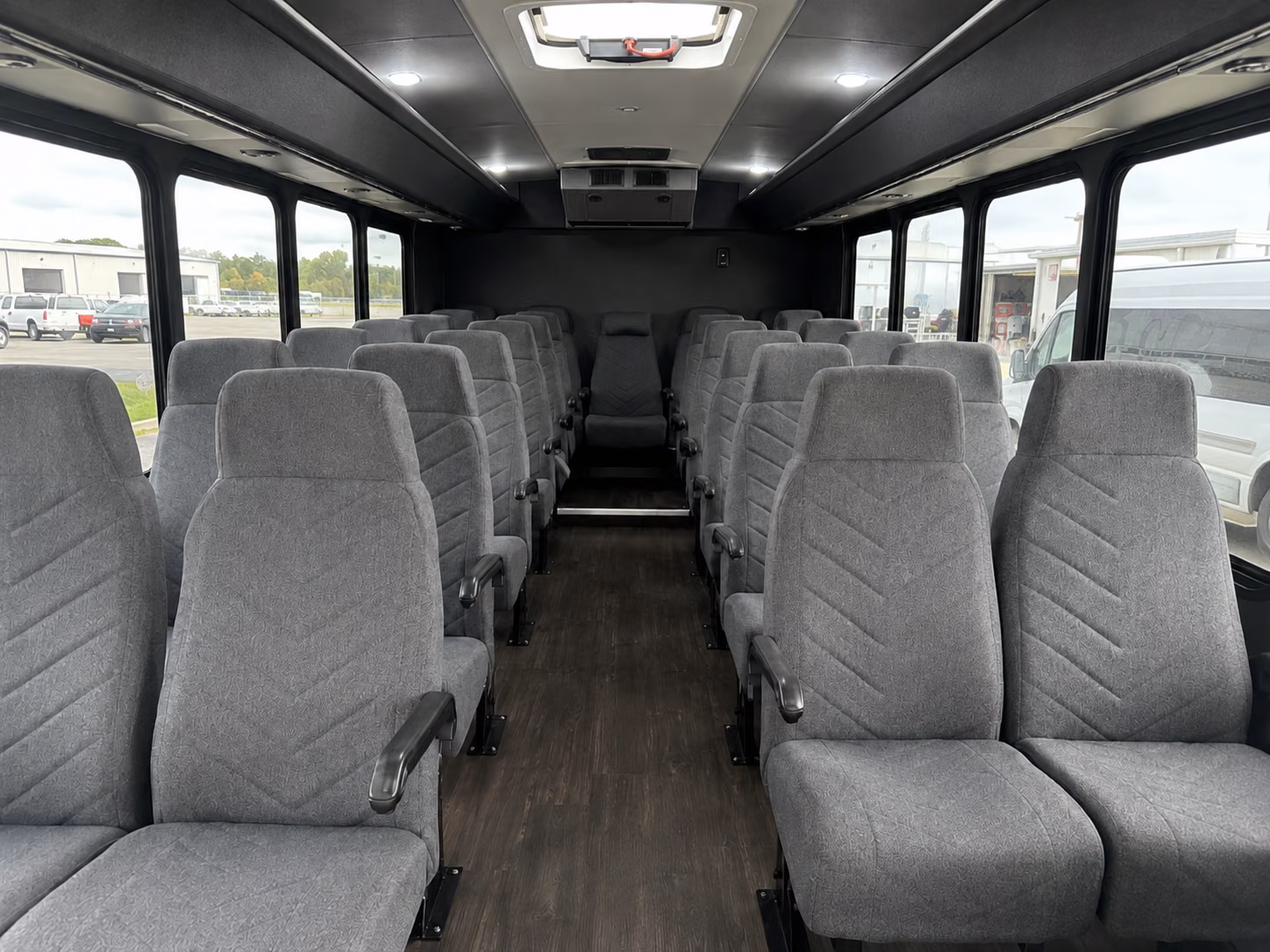 taylor 20 passenger minibus inside