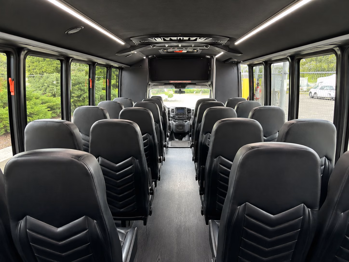 taylor 20 passenger minibus interior