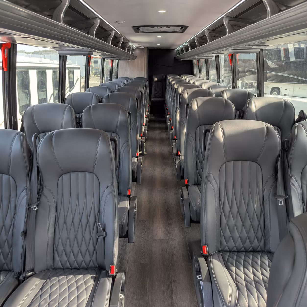 taylor 28 passenger minibus interior