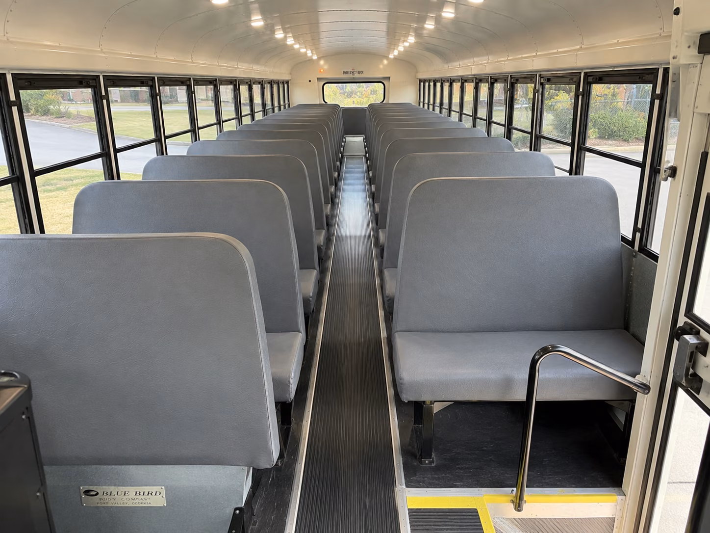 taylor school bus interior