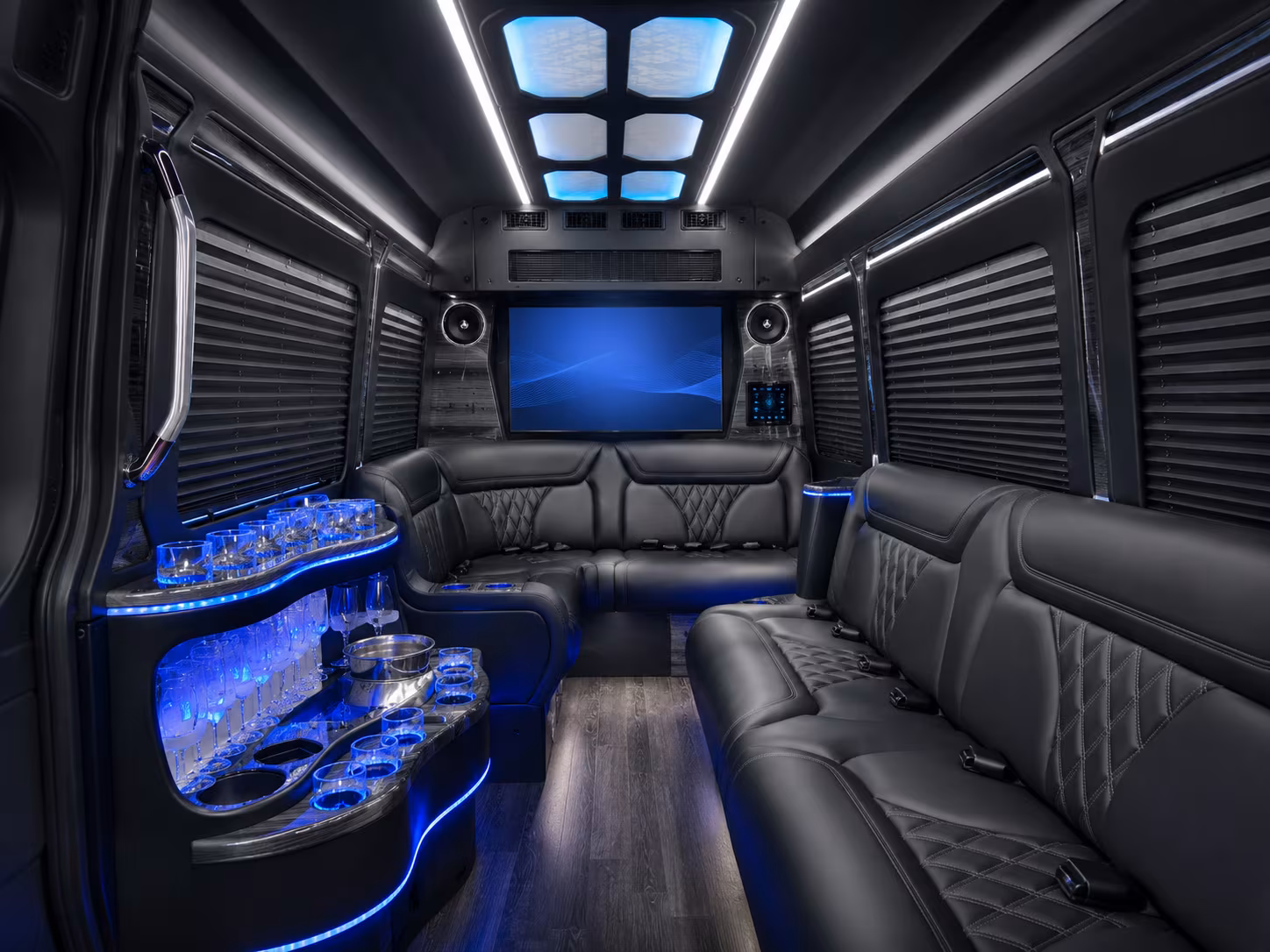 taylor sprinter limousine interior