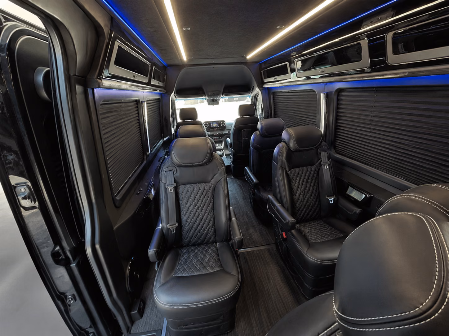 taylor sprinter van with driver inside