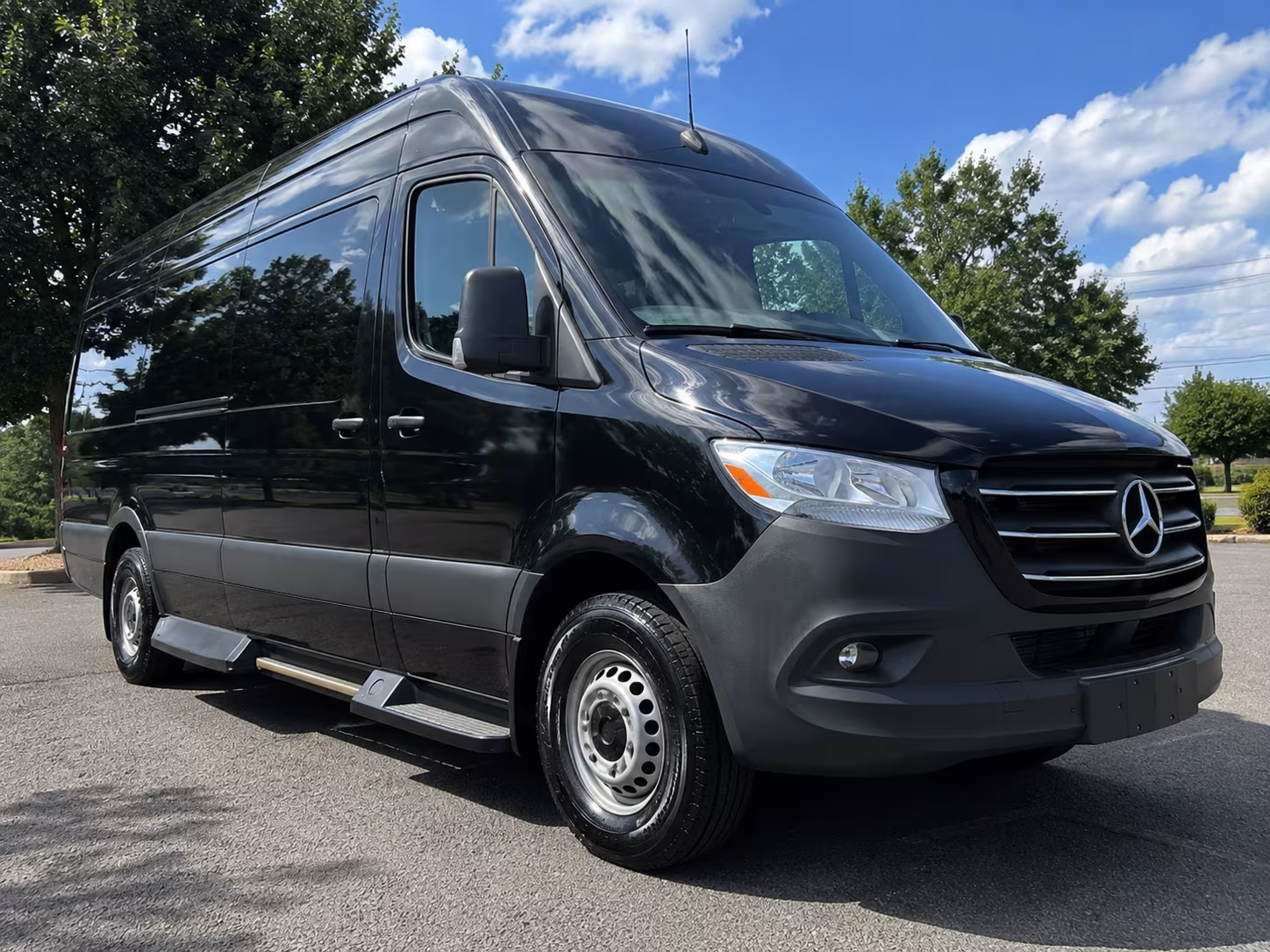 taylor sprinter van with driver